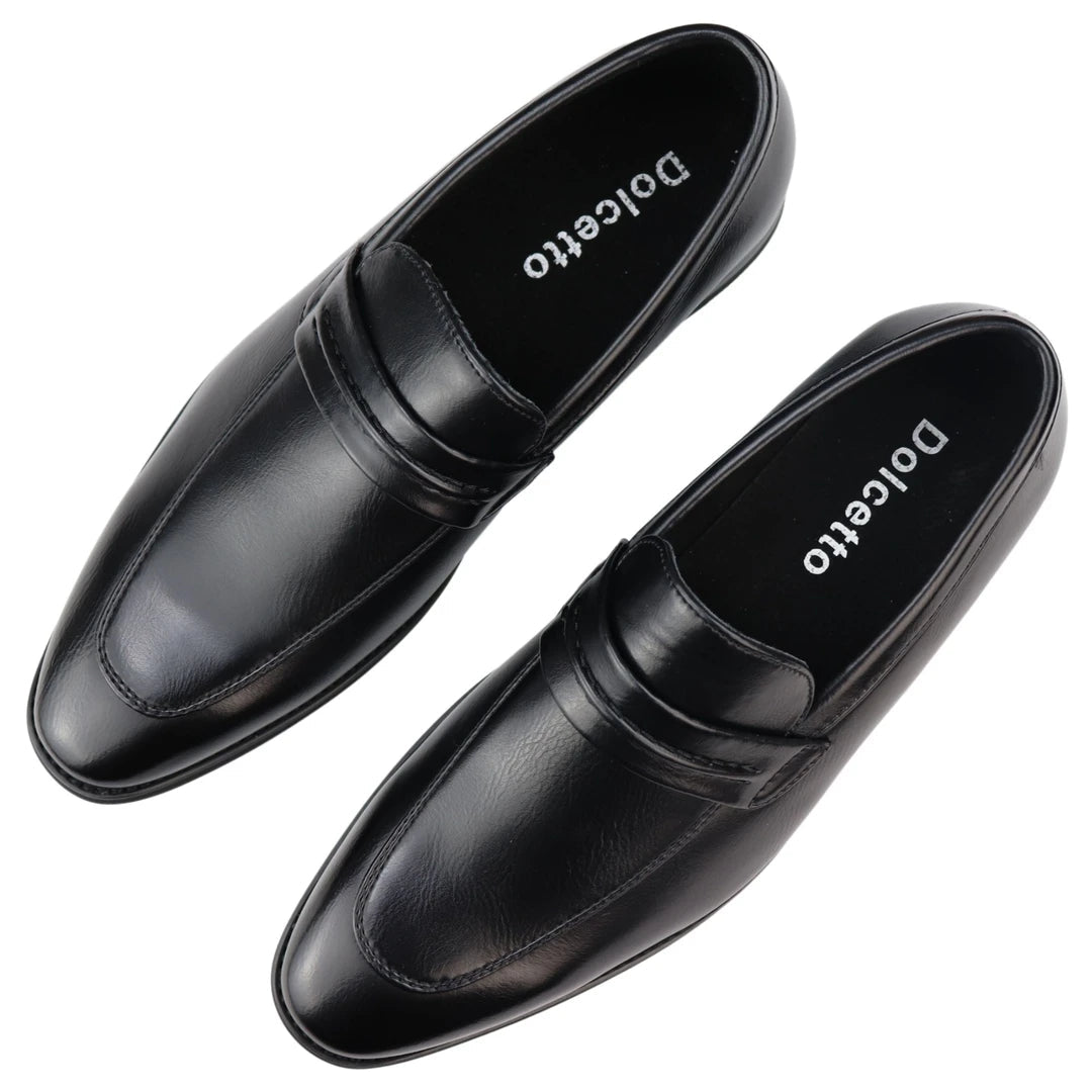 Premium Leather Lined Moccasins | Smart Formal Slip-On Loafers