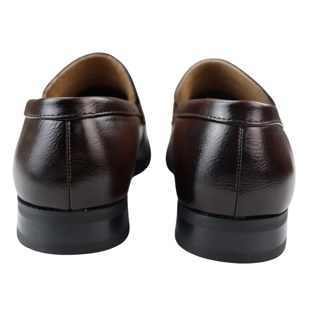 Premium Leather Lined Moccasins | Smart Formal Slip-On Loafers