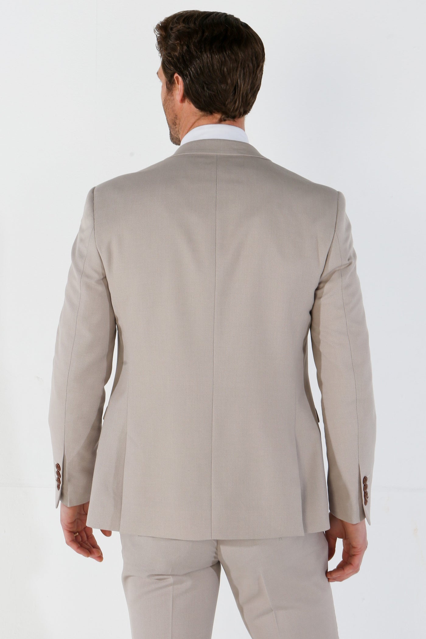 Mayfair Men's Stone Textured Blazer | Formal Jacket