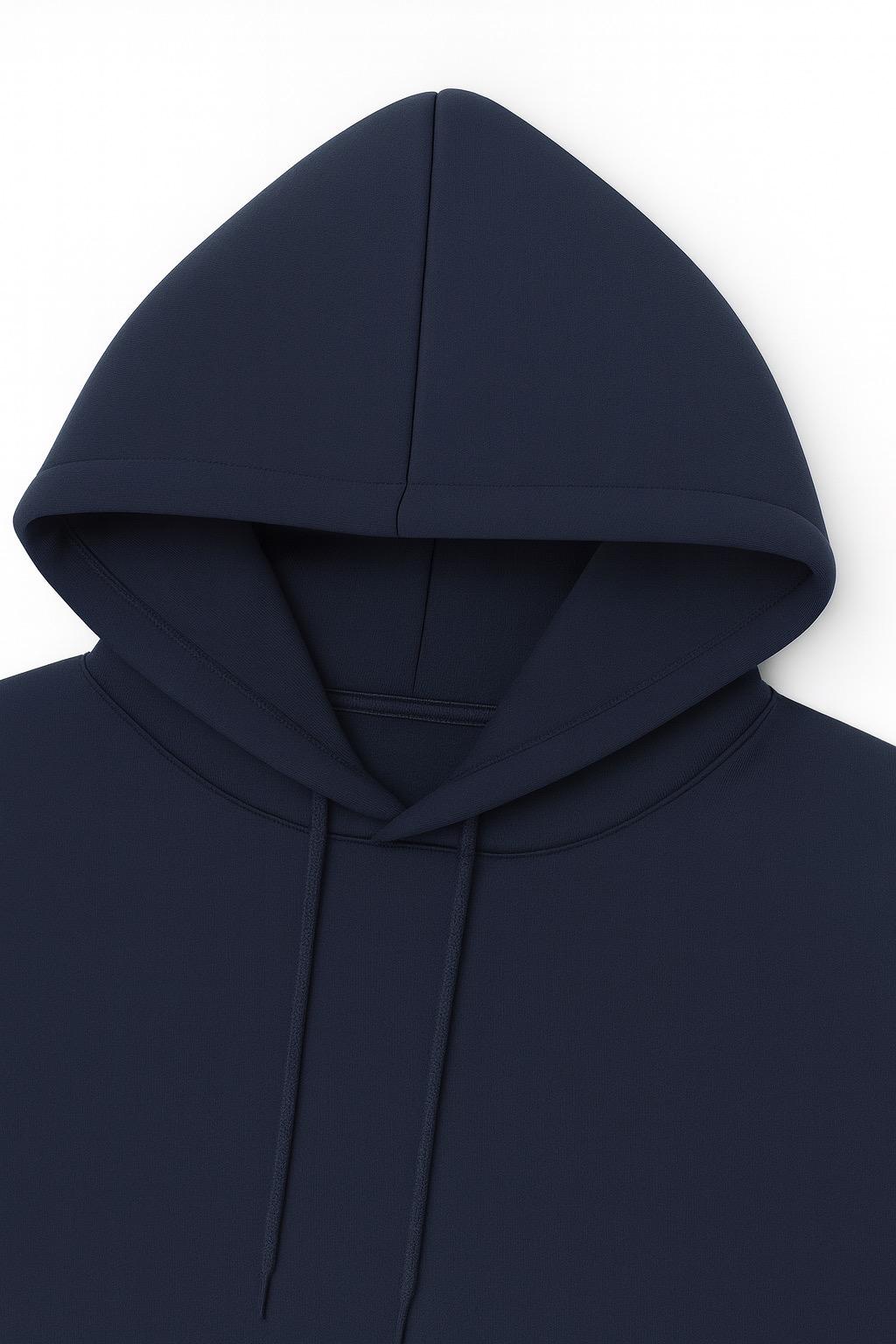 Men’s Long Sleeve Hoodie – Cotton-Poly Blend, OEKO-TEX Certified, Multiple Colors